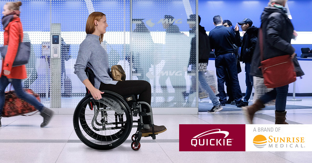 QUICKIE LIFE Folding Wheelchair Sunrise Medical