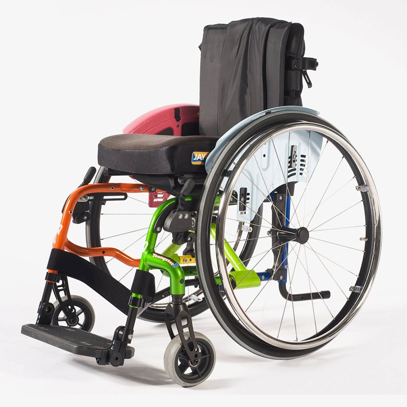 Multi-Coloured Youngster 3 Wheelchair
