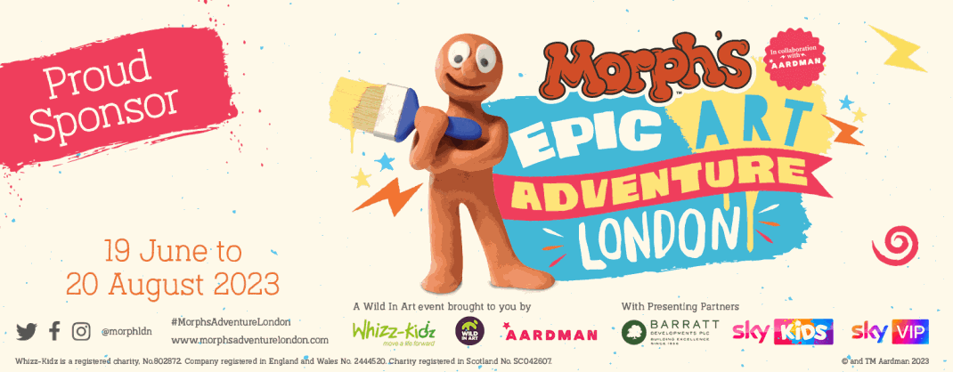 Proud sponsors of Morph's Epic Art Trail