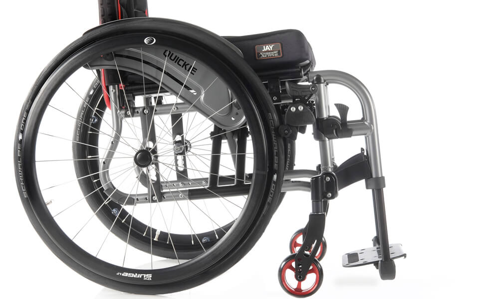 Quickie Wheelchair Rear Rims QUICKIE LIFE Folding Wheelchair | Sunrise Medical