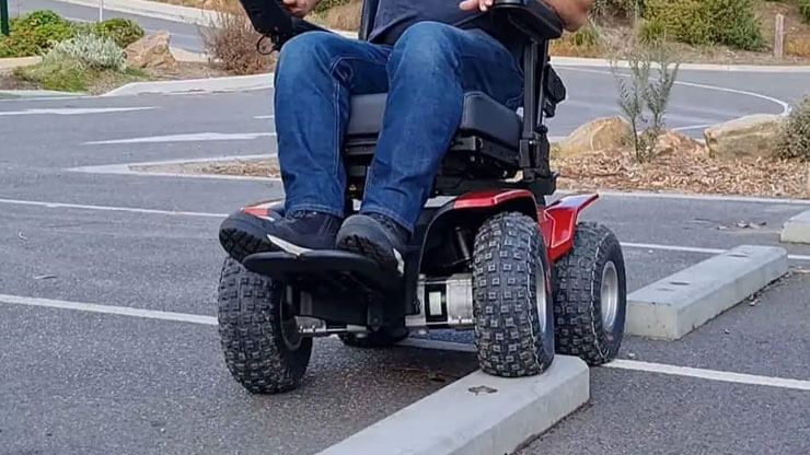 Eats kerbs for breakfast