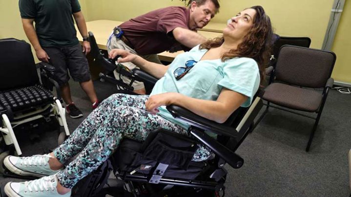 Adjustability in Power Rehab Seating in the Clinic