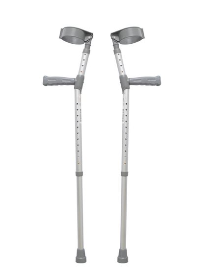 COOPERS PVC Handle Elbow Crutches