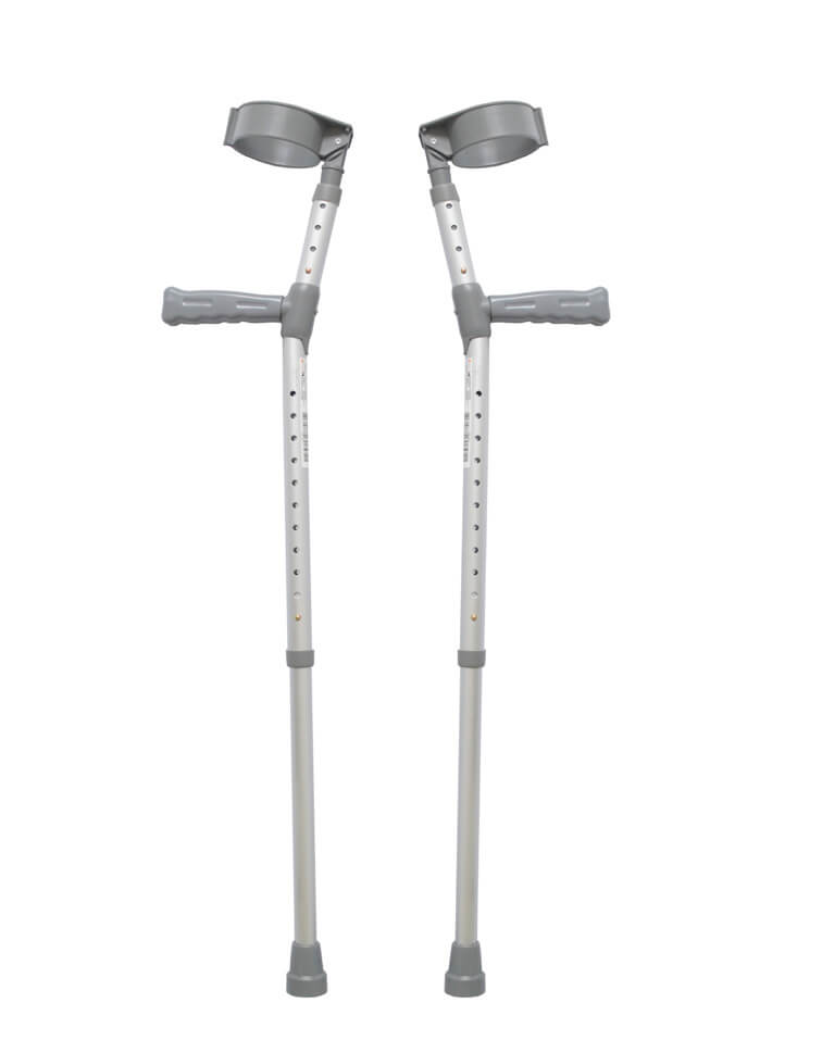 COOPERS PVC Handle Elbow Crutches