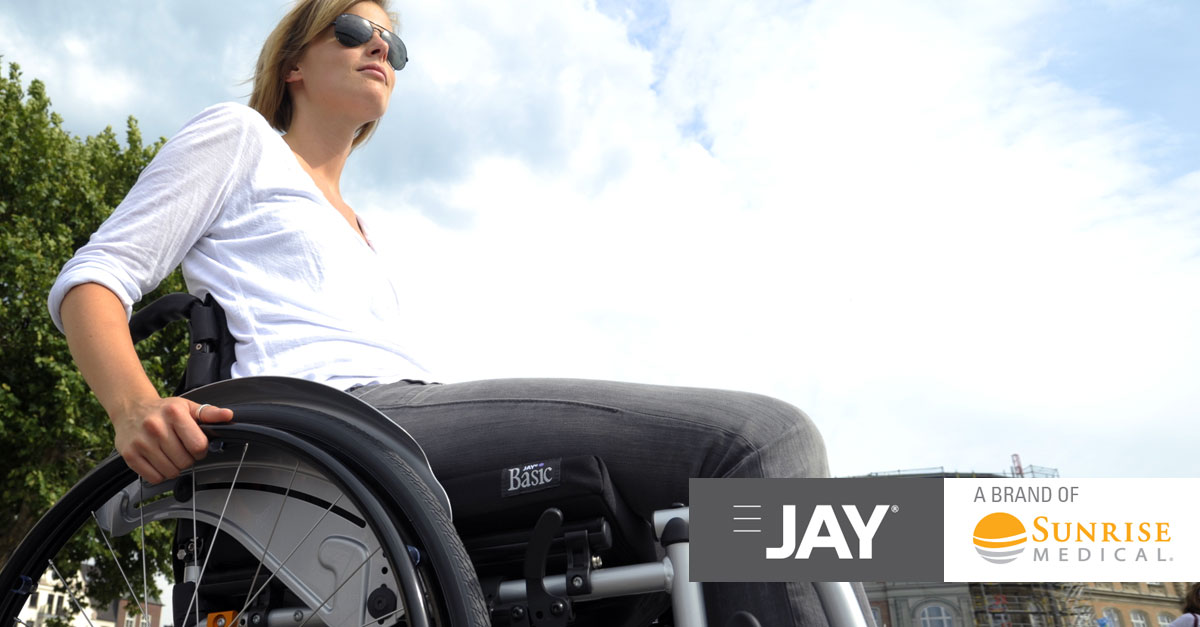 JAY Basic Wheelchair Cushion Sunrise Medical