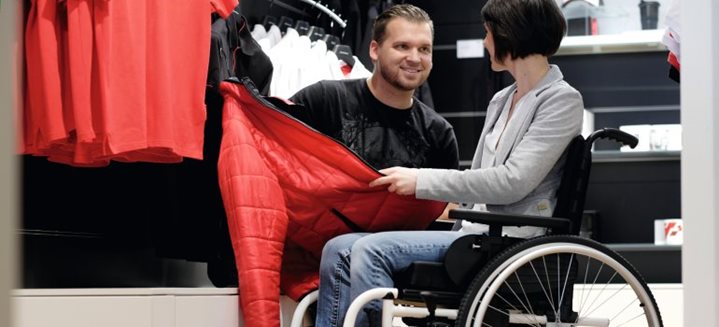 Fashion and accessible clothing for wheelchair users