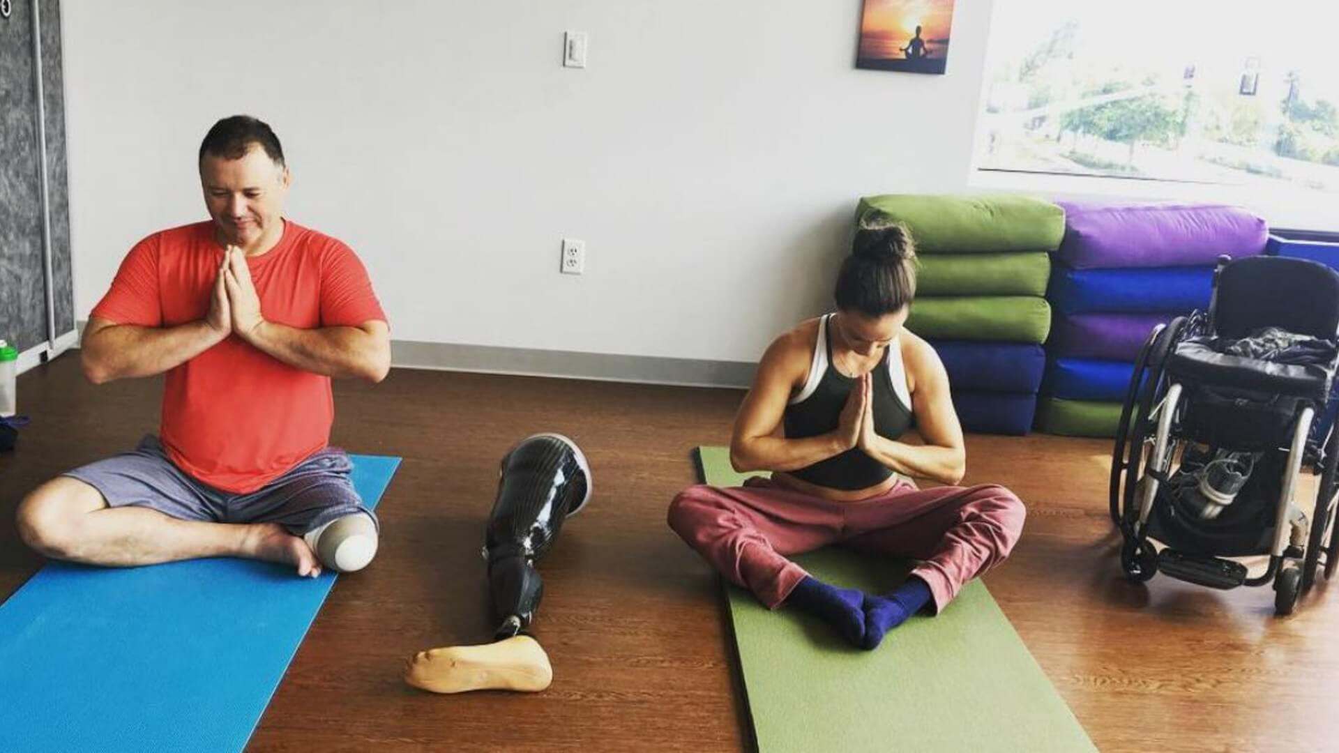 Yoga Positions for Wheelchair Users