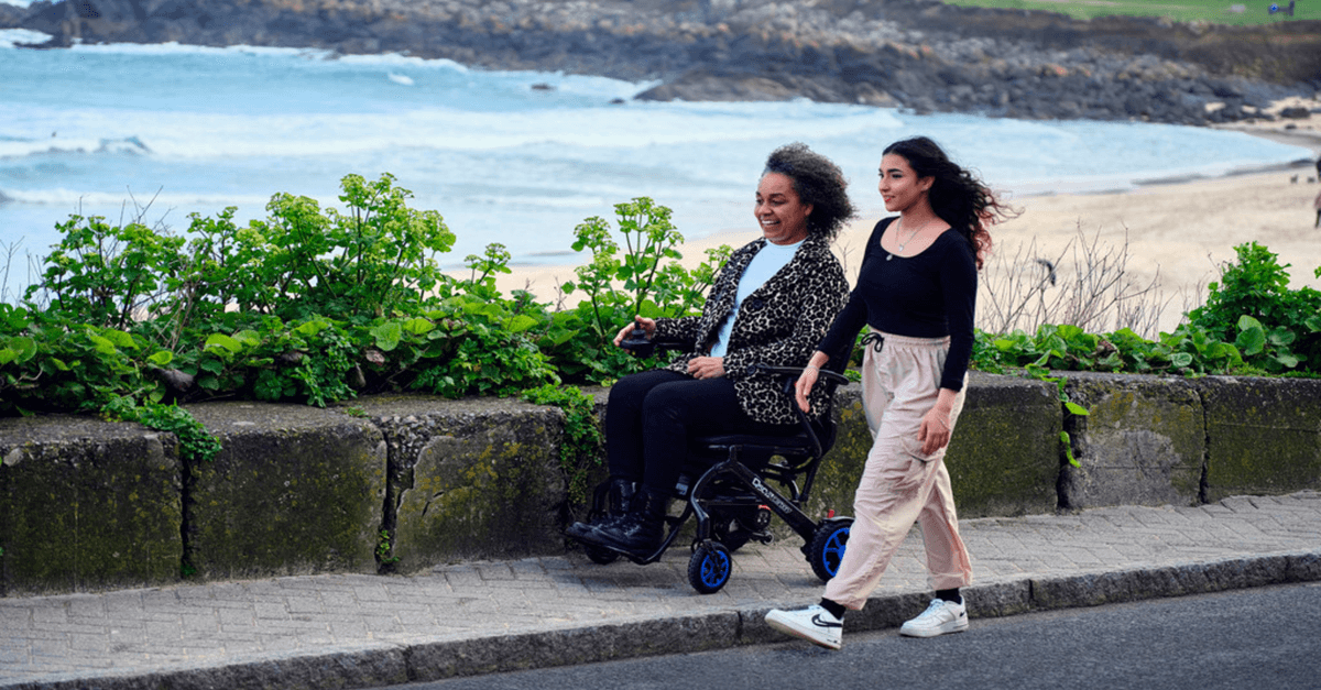 Fold fast, go far: Carbon fibre folding powered wheelchairs