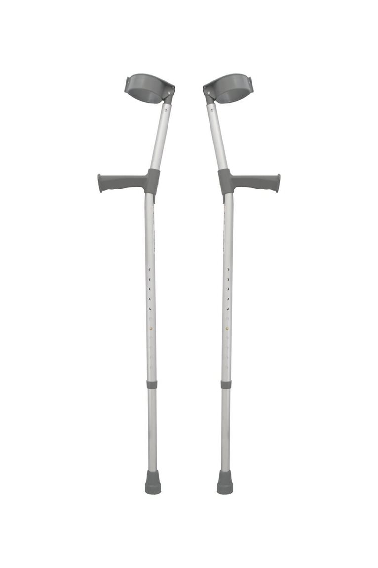 COOPERS Plastic Handle Elbow Crutches