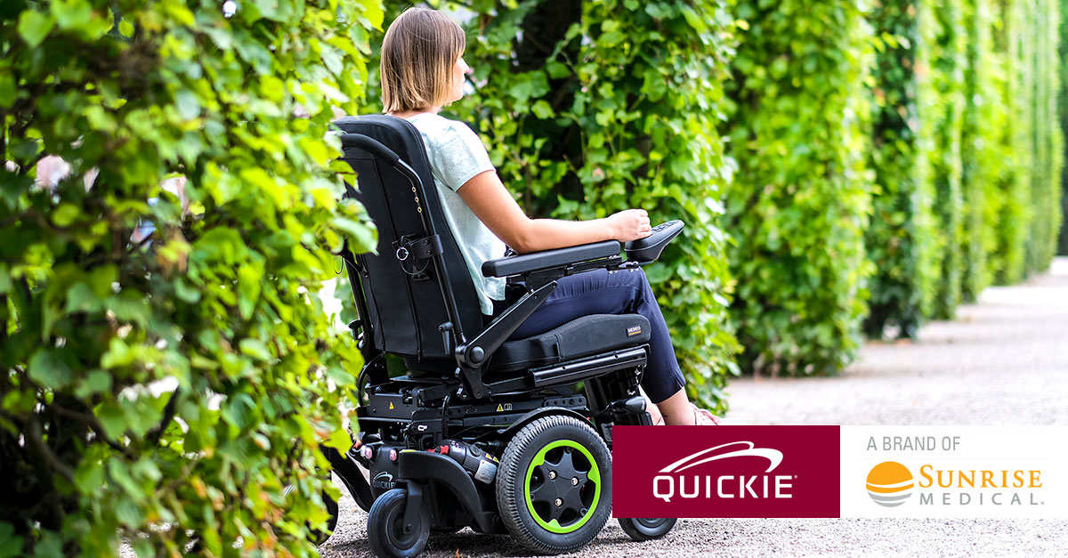 QUICKIE Q400 M SEDEO LITE Powered Wheelchair | Sunrise Medical