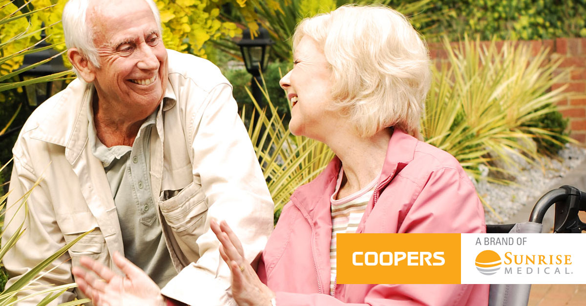 COOPERS Forearm Walking Frame, Castors | Sunrise Medical