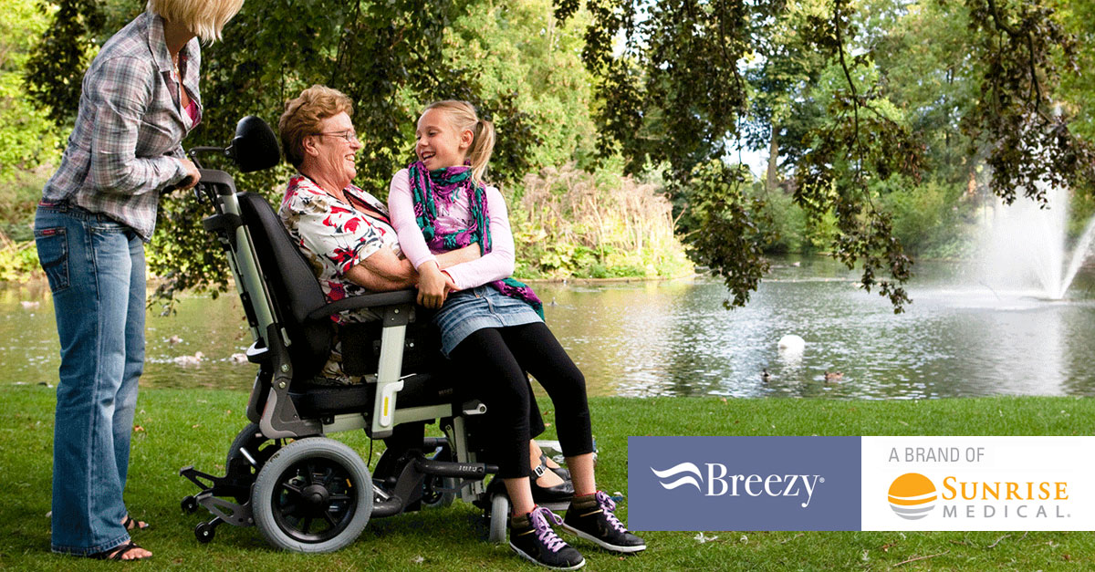 Tilt In Space Wheelchairs by BREEZY | Sunrise Medical